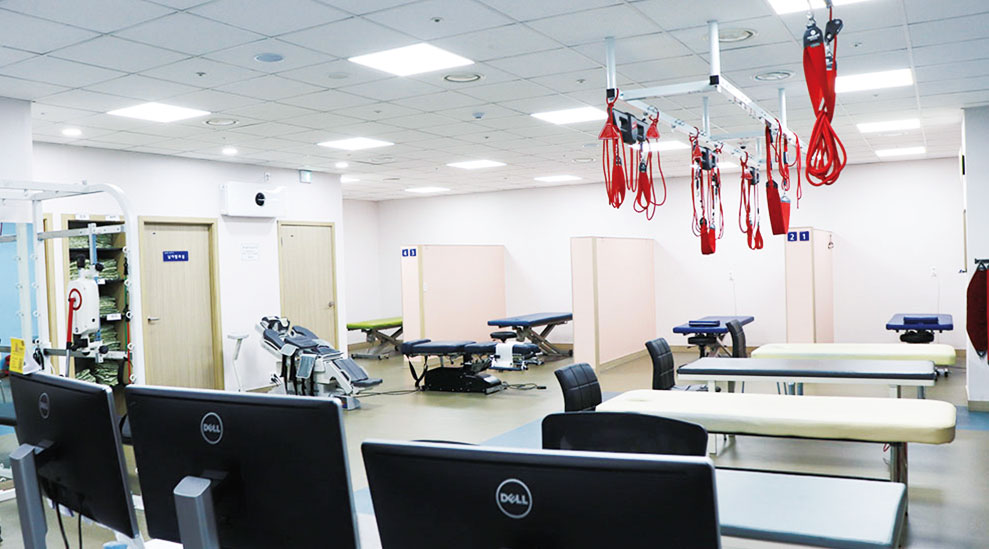 인본병원 부천상동점 물리치료실 입니다.